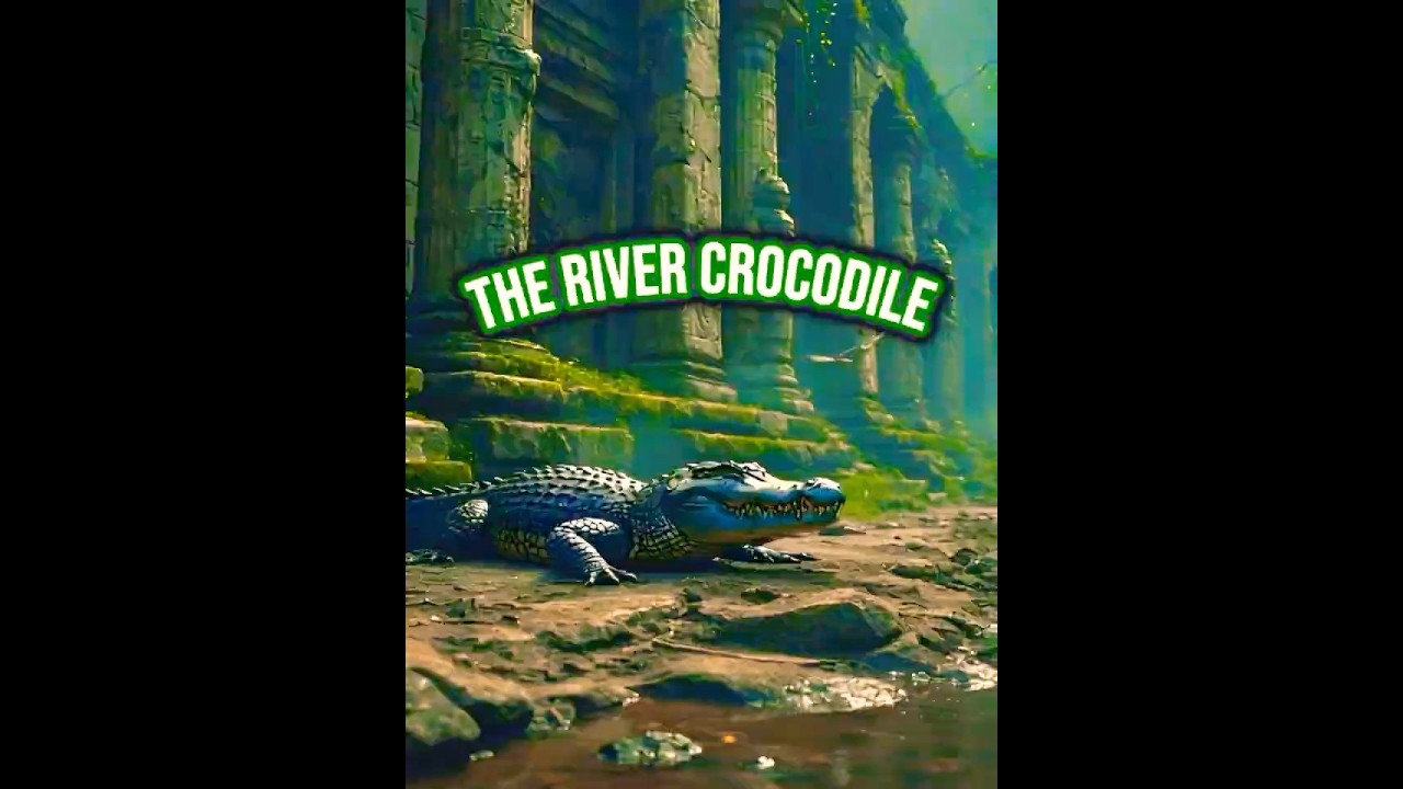 The River Crocodile | Series 1 Episode 8 #wildlife #motivation #inspiration #nature #fyp