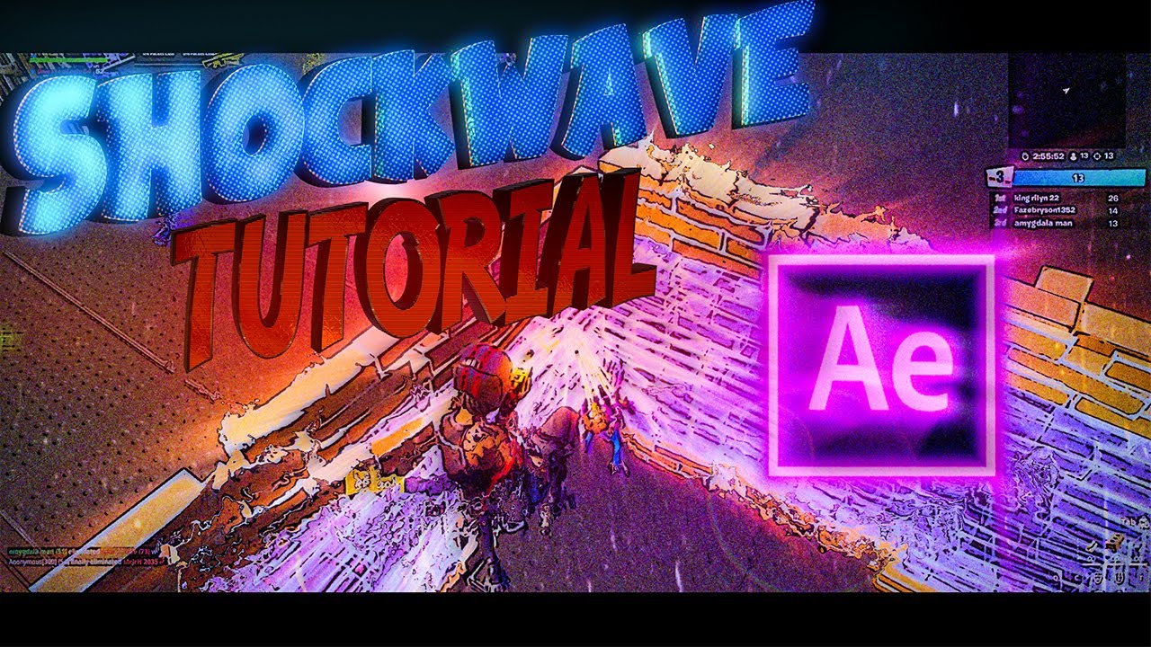 *TUTORIAL* New Shockwave Effect for your Fortnite Montages (After Effects)