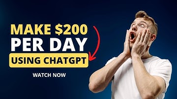 Make $200/DAY Using CHATGPT by Offering Writing Services