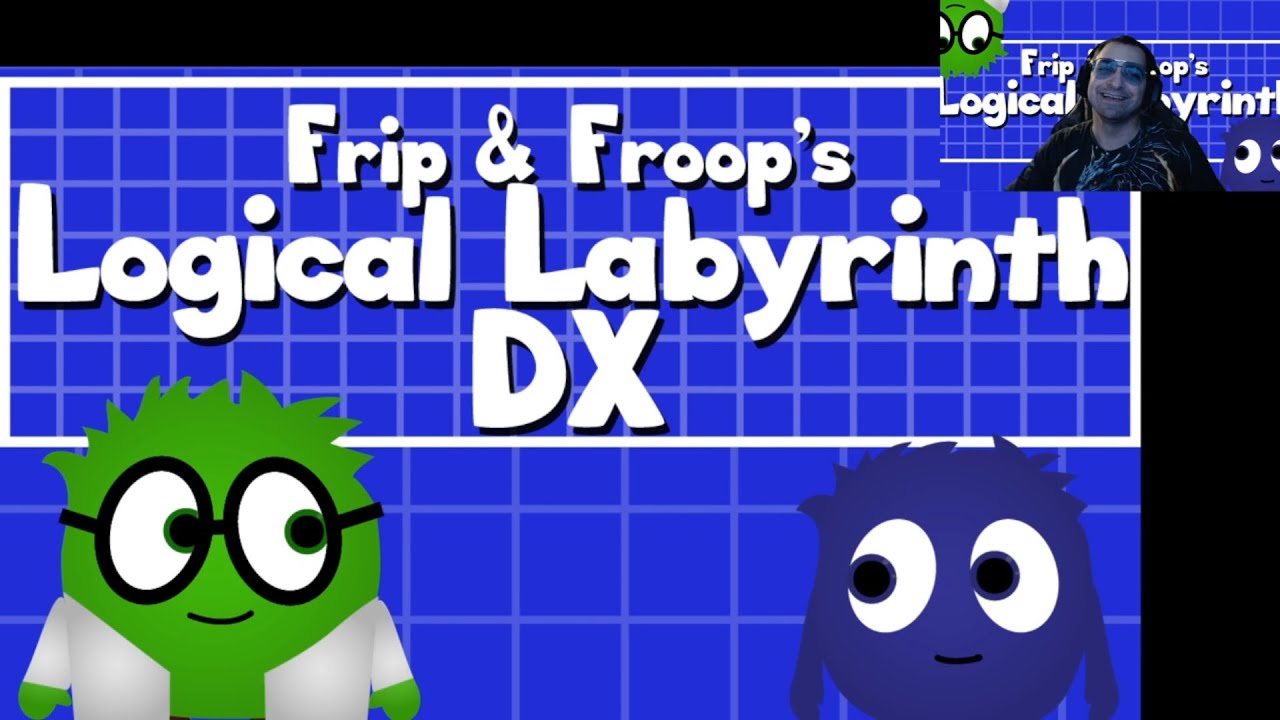 Frip and Froop's Logical Labyrinth DX Game play