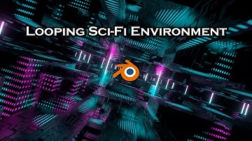 Sci-Fi Corridor Loop - Blender Tutorial