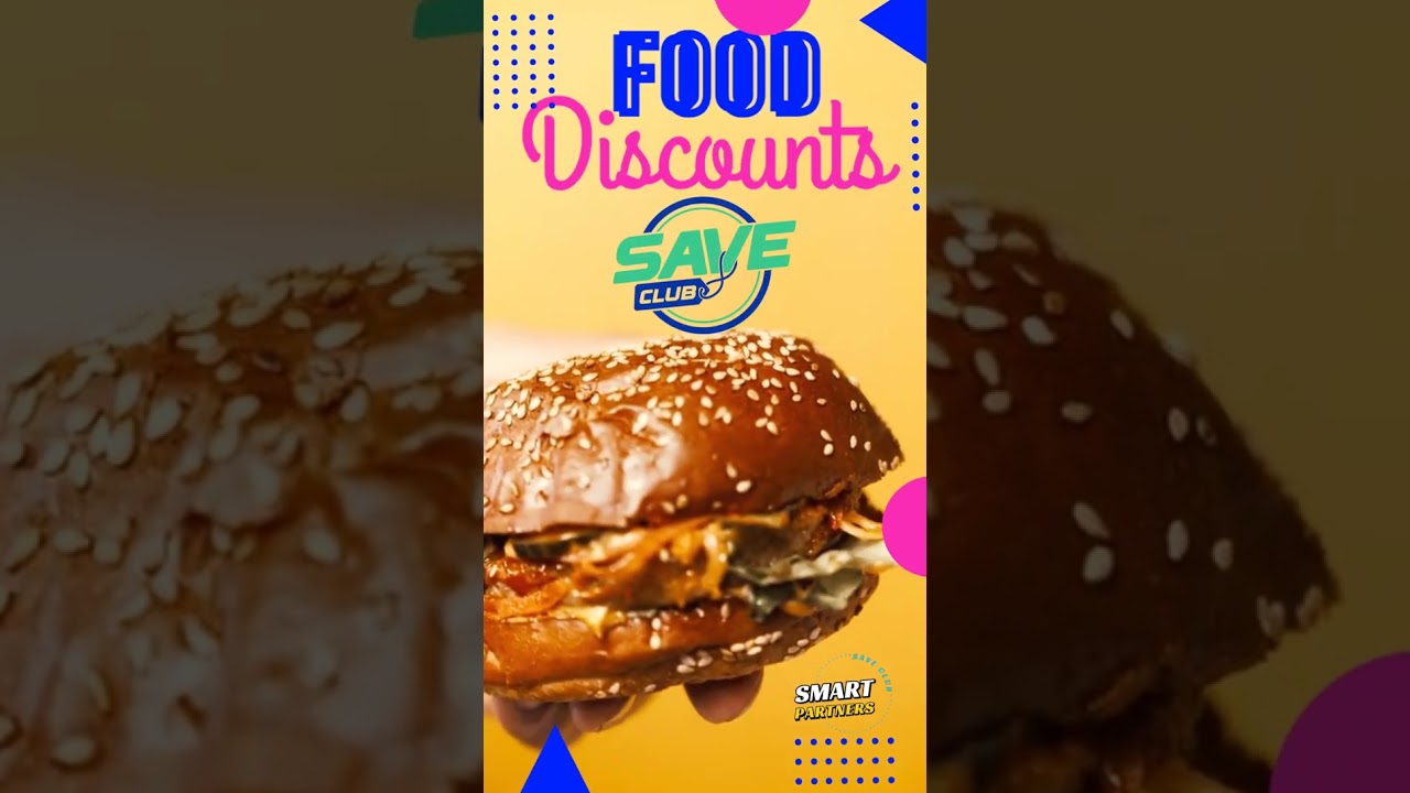 Food discounts / Try the app link in the description
