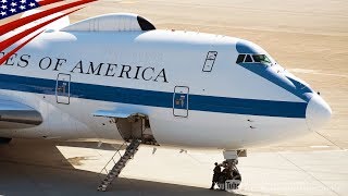 【地球最後の日の飛行機】E-4Bナイトウォッチの機内映像と離陸