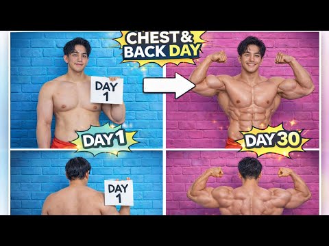 Chest & Back DAY [Scientific Exercises]