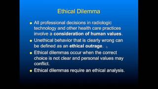 RADT 101 Ethics