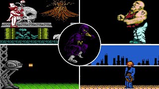 Wrath of the Black Manta (NES) All Bosses (No Damage)