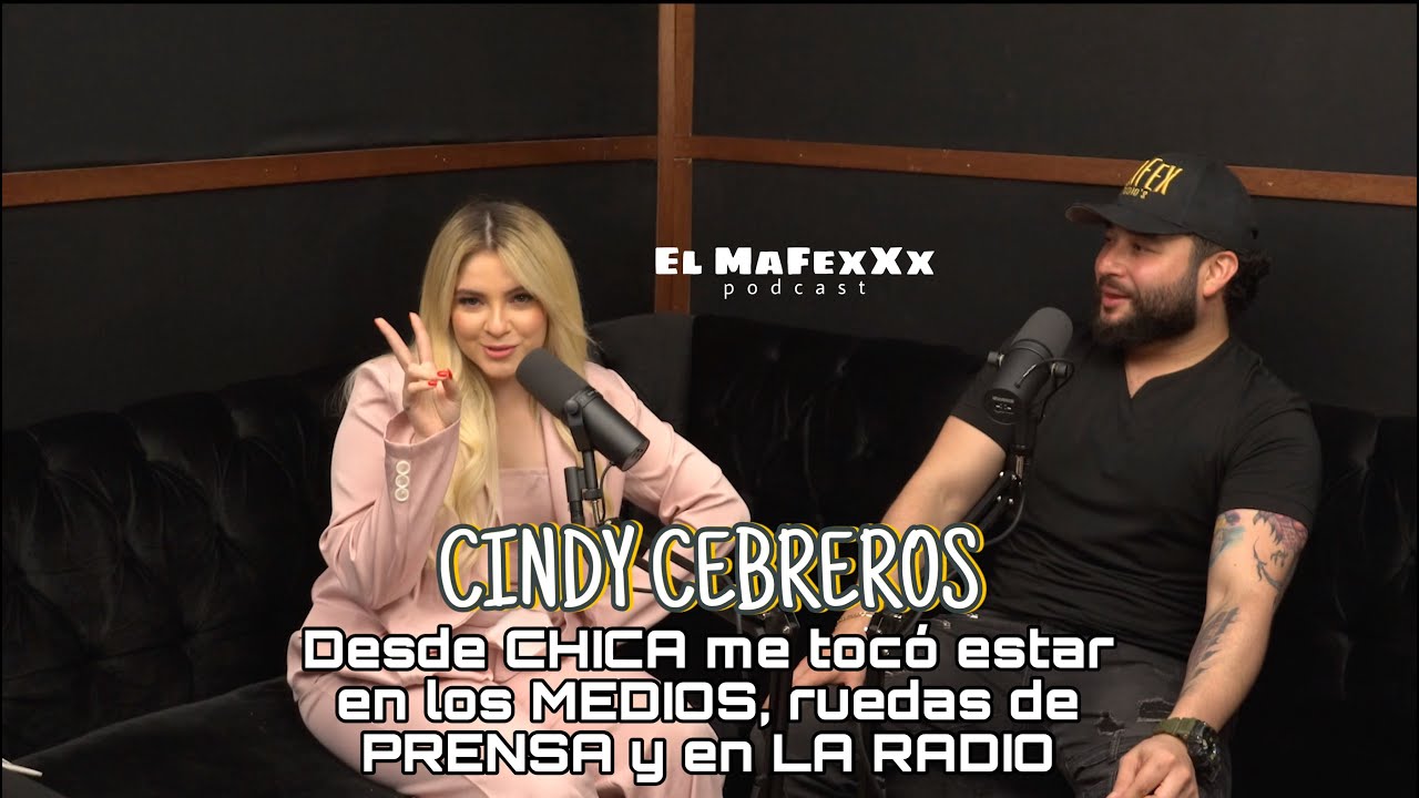 Desde CHICA estuve en ruedas de PRENSA y en la RADIO · Cindy Cebreros