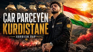 Çar Parçeyên Kurdistanê 🔥 | راب كوردي فخم عن كوردستان | Kurdish Rap