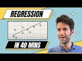 Learn statistical regression in 40 mins my best ever legit
