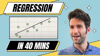 Learn Statistical Regression in 40 mins! My best video ever. Legit.