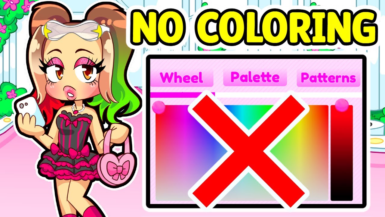 Dress To Impress, But I CAN'T COLOUR ANYTHING..