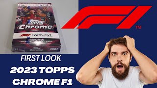 2023 TOPPS CHROME F1 - Formula 1 Hobby Box, Amazing Hits!!!!