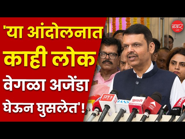 'सरकारला लाठीचार्ज आवडत नाही पण...'!