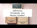 Unboxing Galen Leather Pen Cases and Pen Rest | Füller Aufbewahrung und Füllerablage