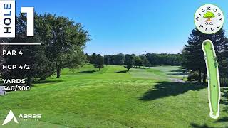 Hole 1 Flyover I Hickory Hill Golf Course Guide I Virtual Tour I Pro Golfer Tips