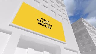 Billboard Mockup X Motion Graphics Templates