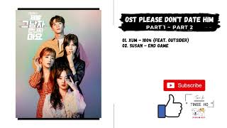 [PART 1 ~ PART 2] Please Don't Date Him OST (2020) | 제발 그 남자 만나지 마요 OST