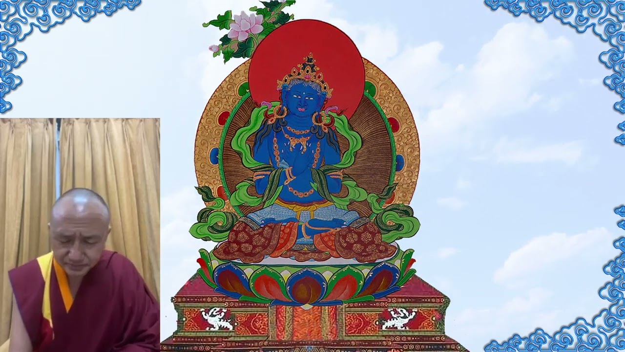 NGÖNDRO ( སྔོན་འགྲོ།) Preliminary Practices  teaching by HE Laytshog Lopen Sangay Dorji. 🙏🏻🙏🏻🙏🏻