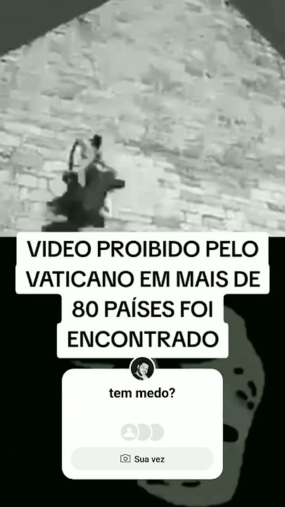 Vídeo proibido pelo vaticano #shortvideo