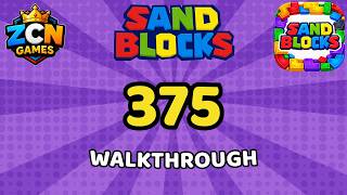 Sand Blocks Level 375 – Full Walkthrough | All Solutions