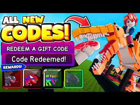 *NEW CODES* ALL WORKING *UPDATE 4* CODES FOR MY DINO PARK IN JULY 2026! ROBLOX MY DINO PARK
