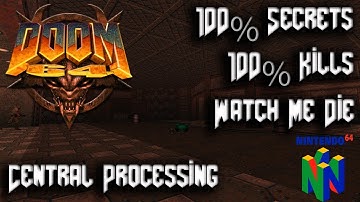 DOOM 64: z0k - Episode 1: Knee Deep in the Dead - Map06: Central Processing