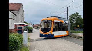 RNV on June 1st 2024: Turnaround of trams at Ellerstadt Ost due to track work