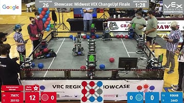 2011D 7567C vs 244D 9364B | VEX Change Up Showcase 5/1