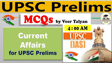 UPSC Prelims 2020 Preparation- 25 June 2019 Daily Current Affairs MCQ for UPSC / CSE / IAS by VeeR