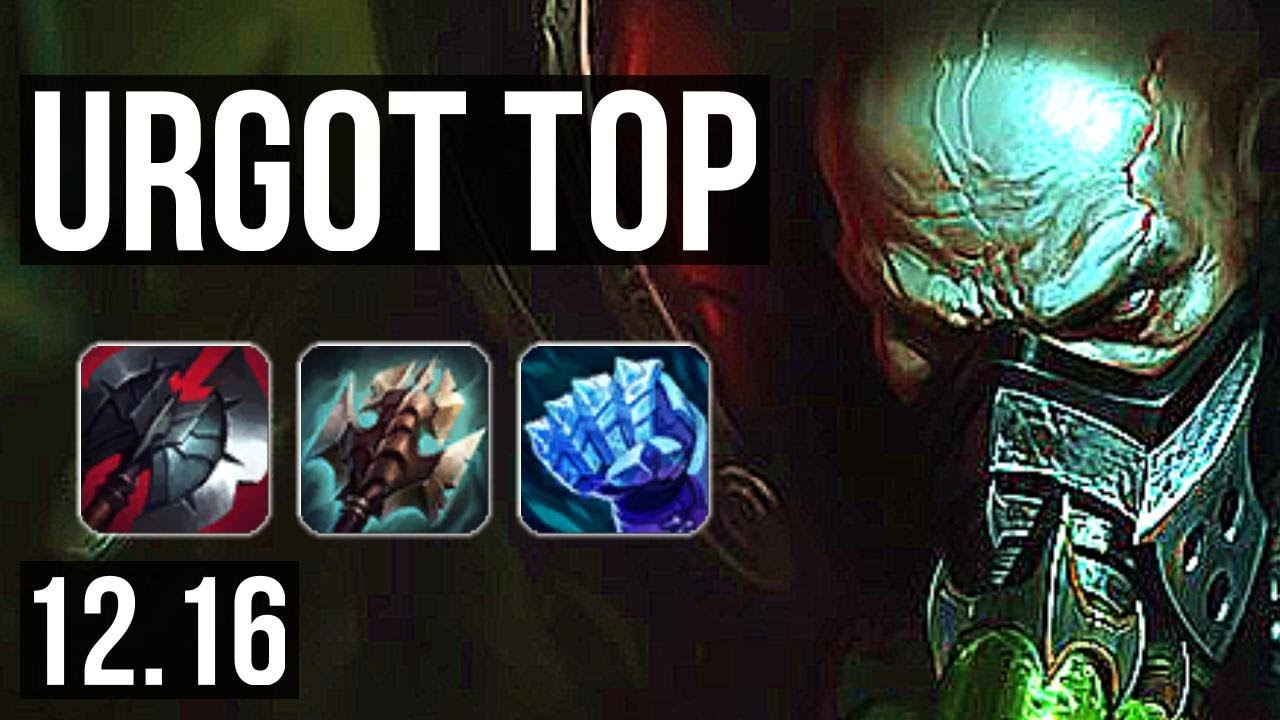 URGOT vs ILLAOI (TOP)  1000+ games, 1.5M mastery, Rank 9 Urgot, 7