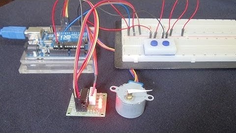 Motor de passo 28BYJ-48 ULN2003 com Arduino