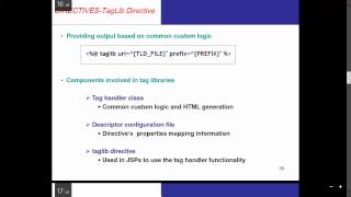 include and taglib Directives in Java Server Pages