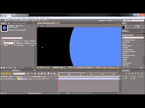 60 Second After Effects Tutorial : Sharp Vector Objects Using Continuous Rasterizing -HD-