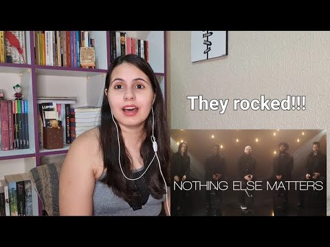 Brazilian girl reacts to VoicePlay | Nothing Else Matters - Metallica (acapella) Ft J.NONE