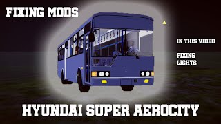Proton Bus Simulator Mods Update: Hyundai Super Aerocity Lighting & Vehicle Template Fix screenshot 4