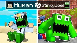 From Human To Stinky Joel In Minecraft