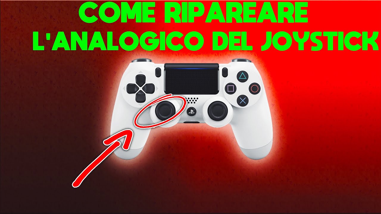 Come riparare l'analogico del joystick PS4 (SENZA SALDATURA) - YouTube