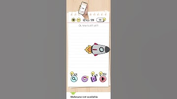 brain test level 179 - ok time to lift off