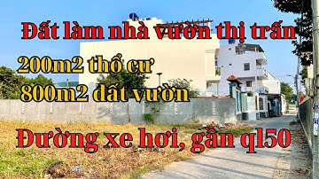 Đất làm nhà vườn Cần Giuộc giá rẻ. Diện tích 1000m2,có sẳn 200m2 thổ cư, gần quốc lộ 50, giá rẻ, SHR