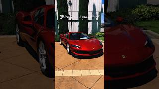 Which Ferrari you taking home?