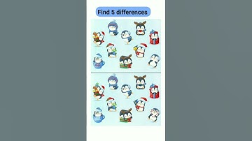 can you find the hidden 5 differences? #935 #gaming #spotthedifference