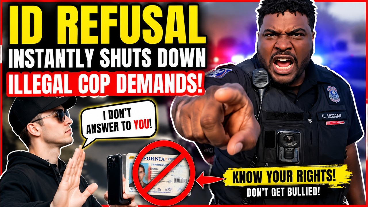 ID REFUSAL Instantly SHUTS DOWN Illegal Cop Demands! - YouTube
