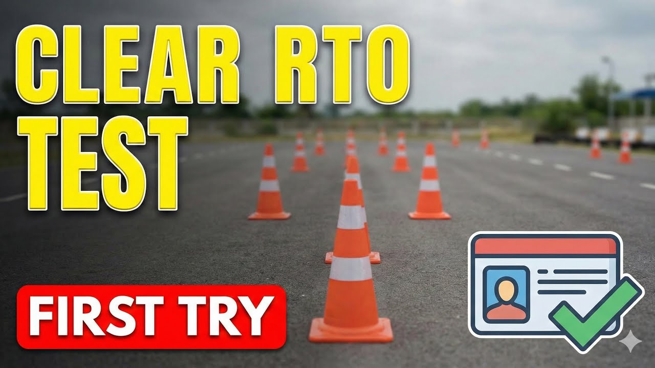 Tips To Pass RTO Driving Test |Driving License | - YouTube