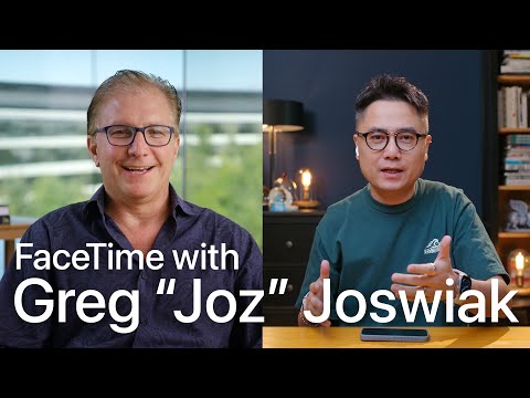 FaceTime with Greg "Joz" Joswiak