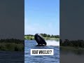That's one way to ride a boat