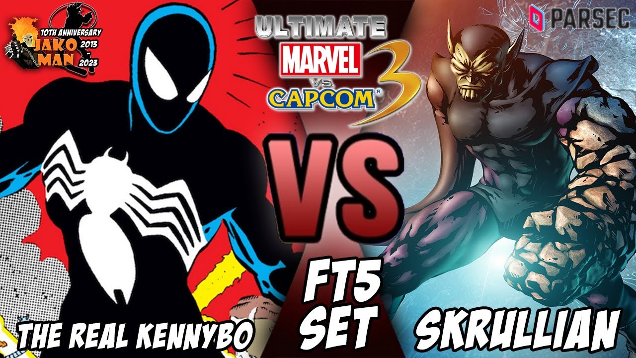 UMVC3 Parsec FT5 Set - The Real Kennybo VS Skrullian (Shuma Gorath/Doctor Doom/Super Skrull)