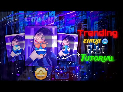 Trending Emoji Edit Tutorial In Capcut | Emoji Video Editing | Cool Emoji Video Editing Tutorial