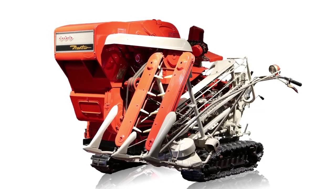 稲刈り機 イセキ コンバイン（自脱型）