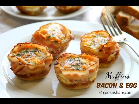 Vidéo: Snack Muffins Au Maïs, Bacon Et Poivron