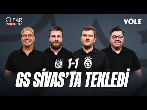 Sivasspor - Galatasaray Maç Sonu | Ali Ece, Uğur Karakullukçu, Sinan Yılmaz, Berk Göl | 3. DEVRE